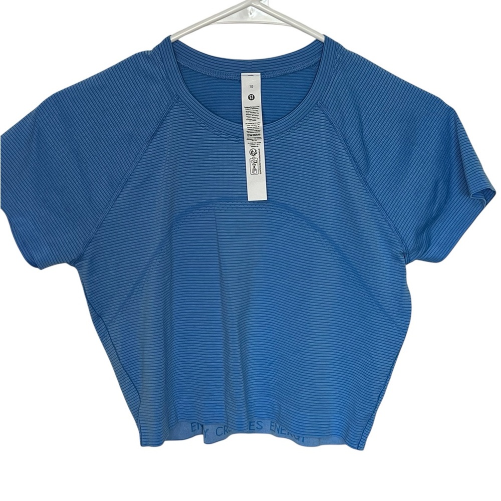Lululemon Swiftly Tech Cropped Short-Sleeve Shirt 2.0